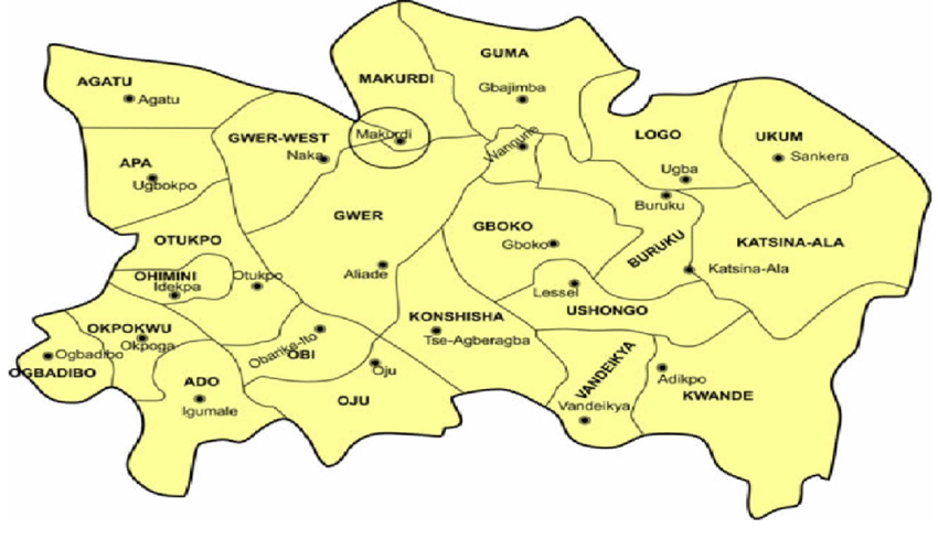 map-benue